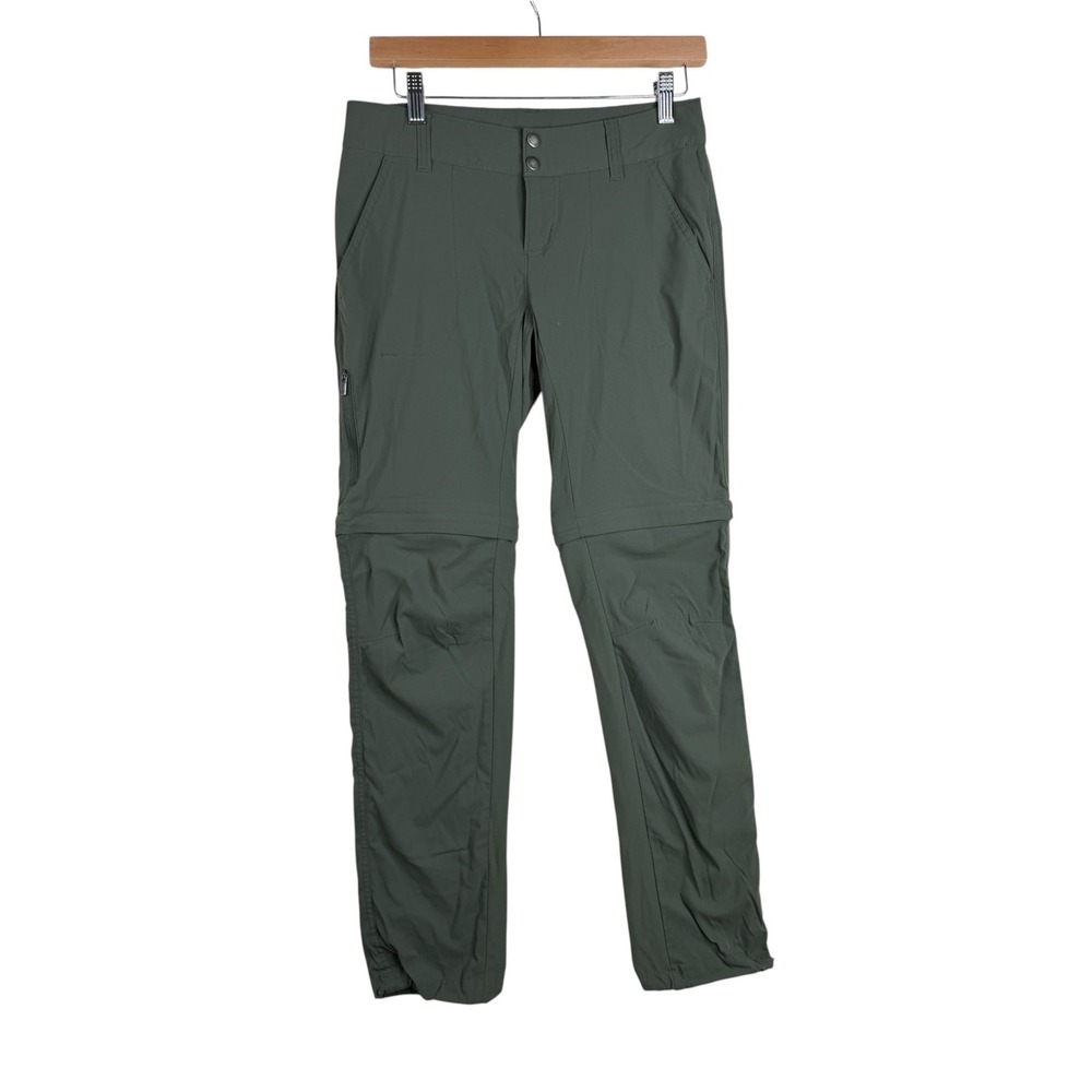 Columbia Women's Saturday Trail II Convertible Hiking Pants size 4 Green